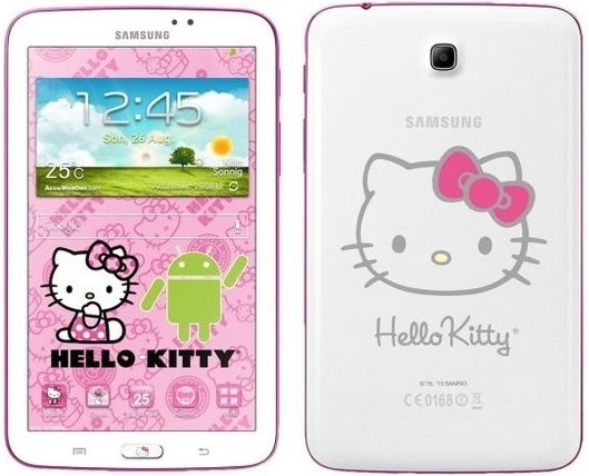 Hello Kitty版三星Tab 3 7.0推出 售1900元